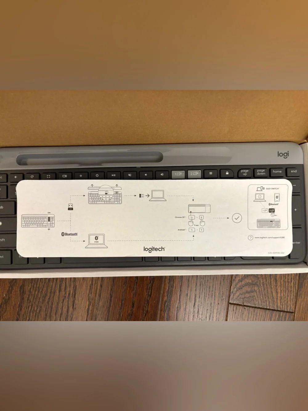 Logitech Slim Multi-Device K580 Wireless Keyboard